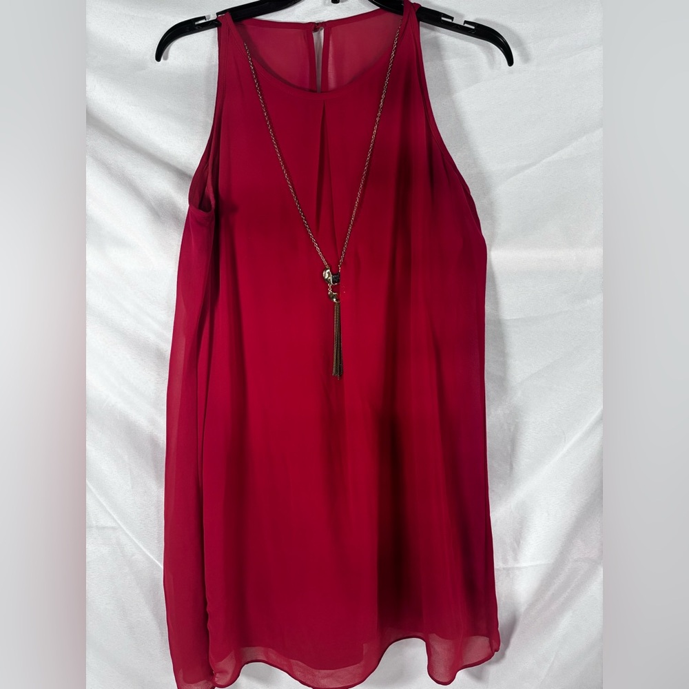by & by Elegant Red‎ Mini Dress